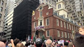 Independence Day 2024 at The Old State House Boston MA  The Declaration of Independence [upl. by Arrek499]