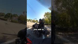 Harley rider threatens biker DucEmKeem [upl. by Monagan]