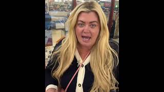 Gemma Collins donating to 3Food4U [upl. by Mccurdy]