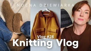 🎃Koszmar dziewiarki czy twórczy proces Filcowanie wełny  Inspiracje  Knitting Vlog [upl. by Carlota463]