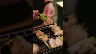 Yakitori at home using Iwatani Griller outdoors [upl. by Bloem992]