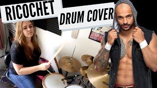 WWE RICOCHET THEME DRUM COVER [upl. by Thaine]