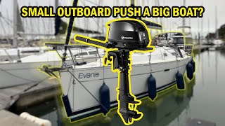 6hp tohatsu outboard push 6 tonnes [upl. by Anirad]