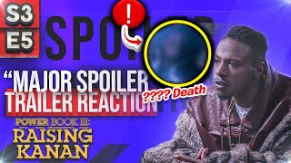 MAJOR SPOILER MAJOR DEATH CONFIRMED POWER BOOK 3 Raising Kanan Trailer Reaction  E5 [upl. by Holcman42]