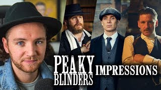 9 Peaky Blinders impressions  Tommy Shelby Alfie Solomons Abe Gold amp More [upl. by Brewer]