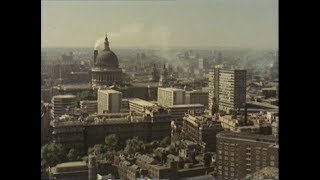 1970s London  St Barts Hostpital  Smithfield Meat Market  City of London [upl. by Olathe]