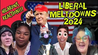 Liberal MELTDOWNS Montage Part 5  Reaction To Mental Breakdowns Of Trump Winning 2024 Election [upl. by Audras]