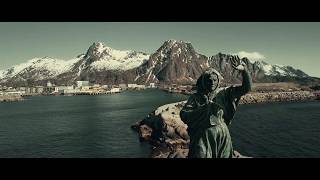 Lofoten Norway  SKI amp FISH Randonee Drone 4k DJI Mavic Pro [upl. by Baxy]