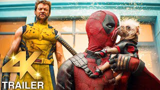 DEADPOOL amp WOLVERINE Extended Trailer 4K ULTRA HD 2024  DEADPOOL 3 [upl. by Wulfe]