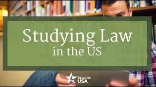 Studying Law in the USA [upl. by Adyol]