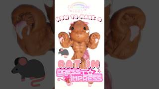 🐀 How to make a RAT In DRESS TO IMPRESS 💖 dresstoimpress blowup dti outfithacks [upl. by Atnaloj]