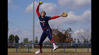 Fresno State Softball Hailey Dolcini 2021 Mountain West Pitcher of the Year [upl. by Ahtnahc]