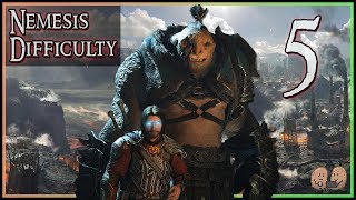 SHADOW OF WAR  Nemesis Difficulty Hard Mode  Full Story Playthrough  Part 5 [upl. by Nylkaj989]