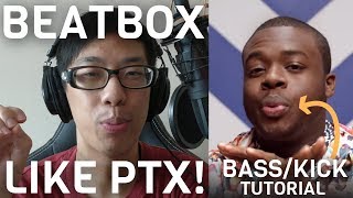 Beatbox like Pentatonix  BassKick Drum  Vocal Percussion Tips 2 [upl. by Dnomar728]