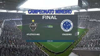 Fifa 23  Atletico MG x Cruzeiro  FINAL Campeonato Mineiro 2024 [upl. by Rist]