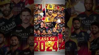 RCB 2024 or RCB 2025🗿🗿cricket rcbian viralshort ipl rcbfanclub viratkohli bhubaneswarrcb [upl. by Leorsiy]