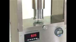 Natoli NPRD10A Laboratory Tablet Press Instructional Video [upl. by Aiepoissac]