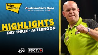 Day Three Afternoon Highlights  2022 Austrian Darts Open [upl. by Brezin6]