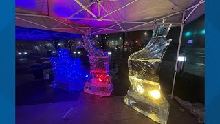 Chambersburg IceFest is in full swing here are events to check out [upl. by Yrreiht]