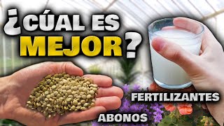 FERTILIZANTES CASEROS o ABONOS CASEROS ¿CÚAL FUNCIONA MEJOR  Abono Orgánico para PLANTAS Floración [upl. by Anirbys62]