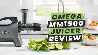 Omega MM1500HD Celery Slow Juicer  Juicer Review [upl. by Vezza159]