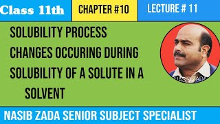 SOLUBILITYChanges occuring during solubility of a solute CHEMISTRY CLASSpashto NASIBZADASSS [upl. by Lundquist]