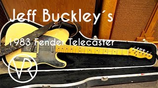 Jeff Buckley´s Fender Telecaster 1983  THE ONE  Chelsea Guitars  VintageandRarecom [upl. by Yeknarf]