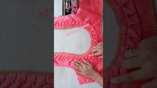 Blouse Design With Bow shorts ytshorts youtube blouse suidhagabychanda viralvideo tranding [upl. by Ambrosane569]