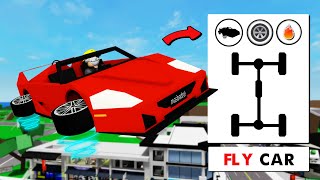 Cara GLITCH MOBIL TERBANG Di Brookhaven  Roblox [upl. by Dustan402]