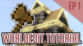 🛠 Worldedit Tutorial 1  set and cuboid selection [upl. by Narcissus828]