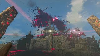 Zelda Breath of the Wild Ganon Final Boss Fight [upl. by Meeks]