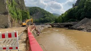 220721 Dernau Marienthal Bunte Kuh DIREKT am Fluss Ahr Flutkatastrophe [upl. by Loux]