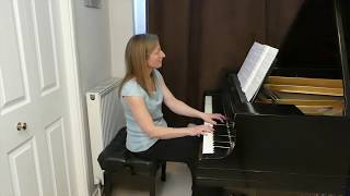 Scherzo in B flat by Schubert ABRSM Grade 6 piano B3 20192020 Piano  Jill Morton [upl. by Ardnassac]