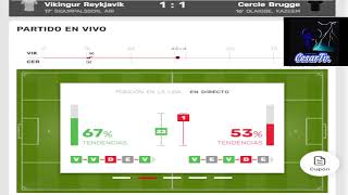 Vikingur Reykjavik vs Cercle Brugge [upl. by Jeana8]