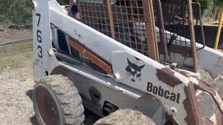 BOBCAT 763 SKID STEER LOT 250 [upl. by Hamford]