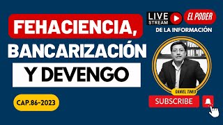 Fehaciencia  bancarización y devengo SUNAT 2023 [upl. by Nere]