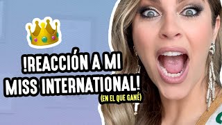 REACCIÓN A MI MISS INTERNATIONAL  Daniela Di Giacomo [upl. by Gnov]