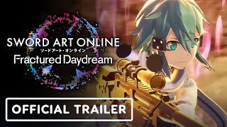 Sword Art Online Fractured Daydream  Official Sinon Trailer [upl. by Nihhi]