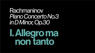 Rachmaninov Piano Concerto No3 in D minor Op30 I Allegro ma non tanto  Synthesia [upl. by Uno]