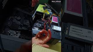 How To Install New SSD In ComputerHow To Upgrade SSD In PC  Computer Me SSD Kese Lagate haishorts [upl. by Yrekcaz]