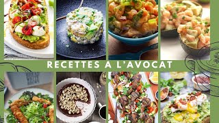 6 Recettes gourmandes et faciles à lavocat🥑 [upl. by Johnstone2]