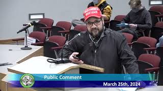 March 25th 2024 Spokane City Council Legislative Meeting [upl. by Aiem]