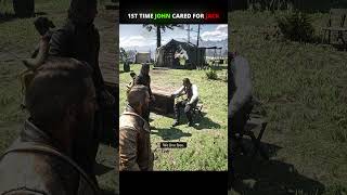 This is the 1st time that john cared for jack rdr2 fyp gaming [upl. by Einehpets]