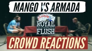 Royal Flush  Mang0 vs Armada CROWD REACTIONS  Extra Footage [upl. by Yelra876]