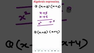 Algebraic Expression class8maths maths class8mathsmatics exercise2 class8chapter2 mathematics [upl. by Albur]