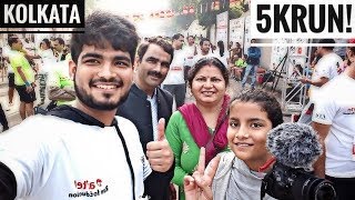 8000 People in KOLKATA Running Together  Mr IY Vlogs [upl. by Melicent]