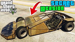 GTA 5 Story Mode Ramp Buggy Secret Car Location [upl. by Nothsa653]