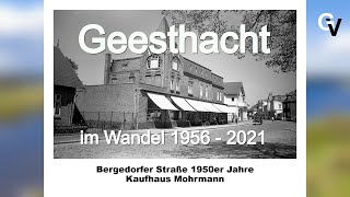 Geesthacht im Wandel 1956  2021 [upl. by Anaibib165]