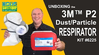 Unboxing the 3M™ 6225 P2 DustParticle Respirator Kit [upl. by Kosel520]