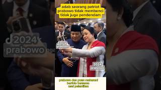 Puan maharani mewakili megawati 😲 hadir di pelantikan prabowo 🥰 pdip 2024 jokowi indonesia ff [upl. by Weingarten]